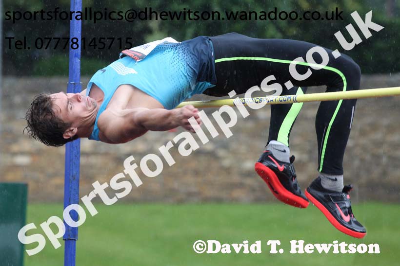 Senior mens high jump, EAP International Combined Events, Hexham Northumberland. Photo: David T. Hewitson/Sports for All Pics